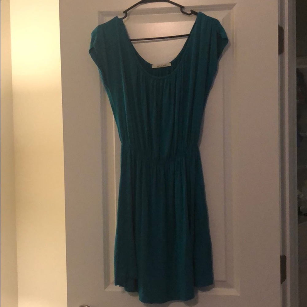 Teal dress